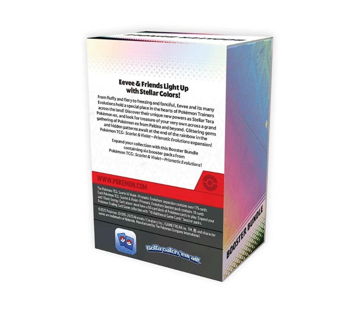 Pokémon TCG Scarlet & Violet – Prismatic Evolutions Booster Bundle