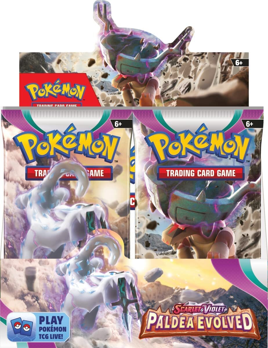 Pokémon TCG Scarlet & Violet – Paldea Evolved Booster Box