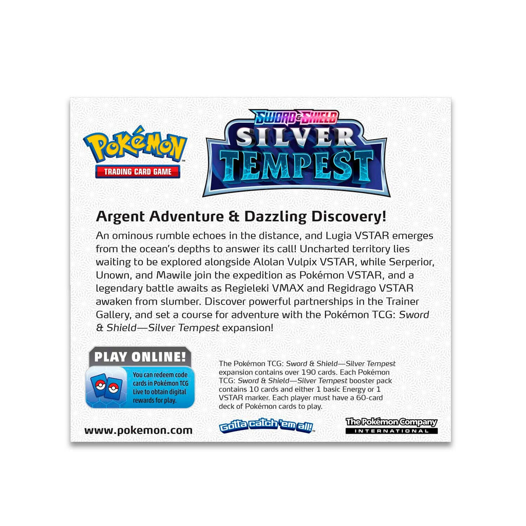 Pokémon TCG Sword & Shield – Silver Tempest Booster Box