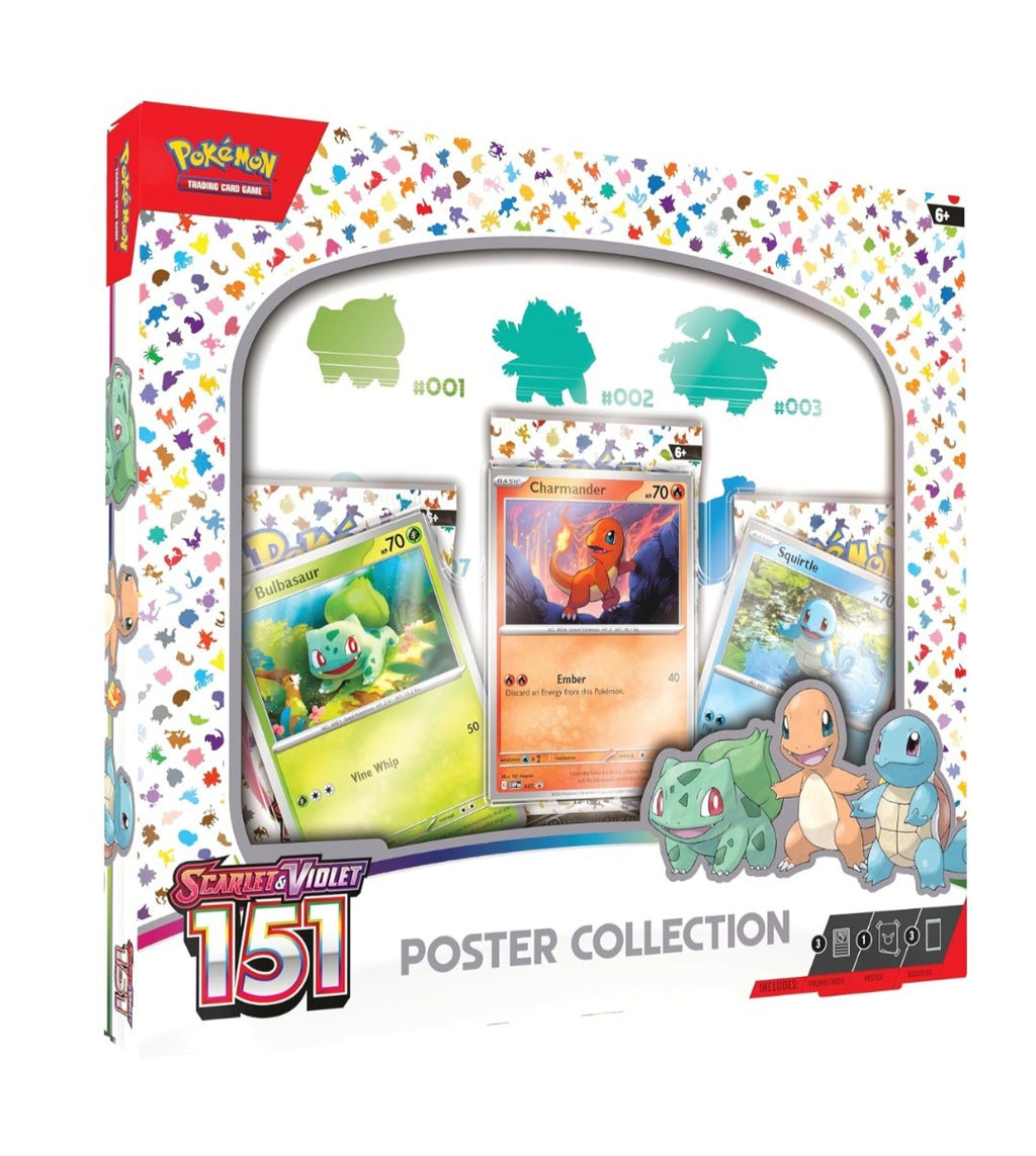 Pokémon TCG Scarlet & Violet – 151 Poster Collection Box