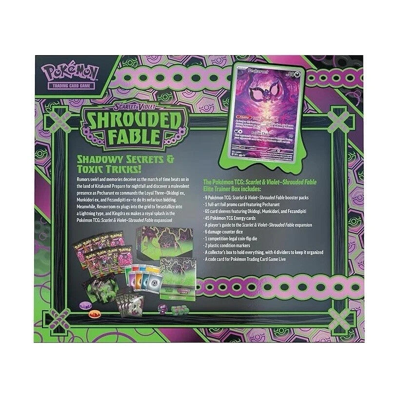 Pokémon TCG Scarlet & Violet – Shrouded Fable Elite Trainer Box