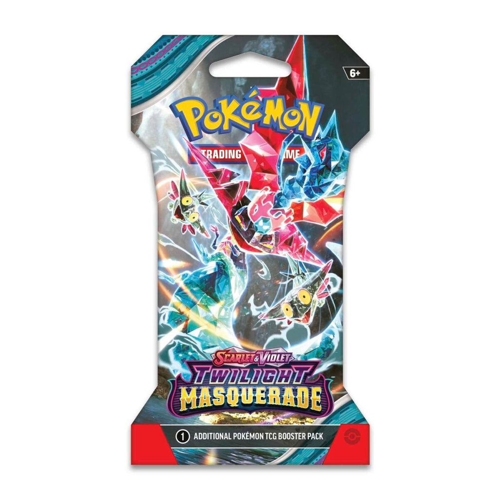Pokémon TCG Twilight Masquerade Sleeved - Booster Packs SET OF 4