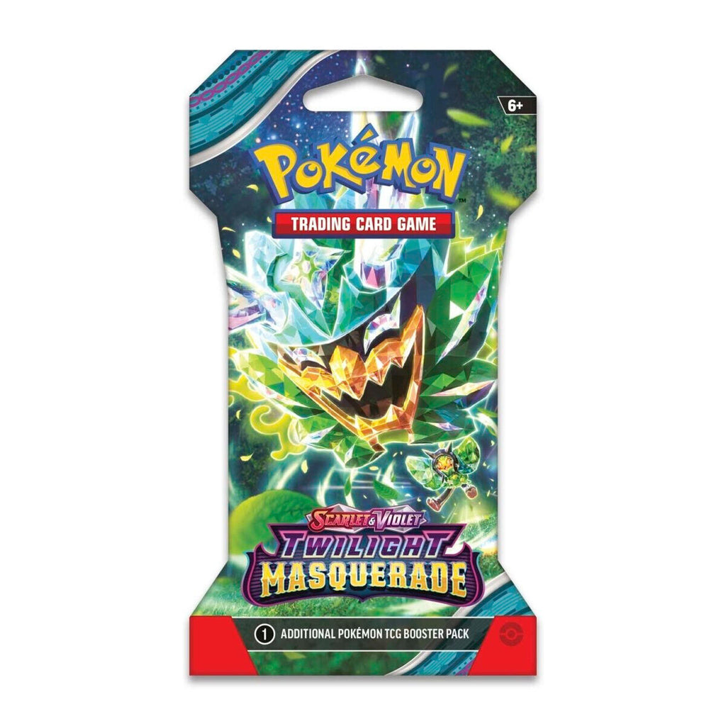 Pokémon TCG Twilight Masquerade Sleeved - Booster Packs SET OF 4