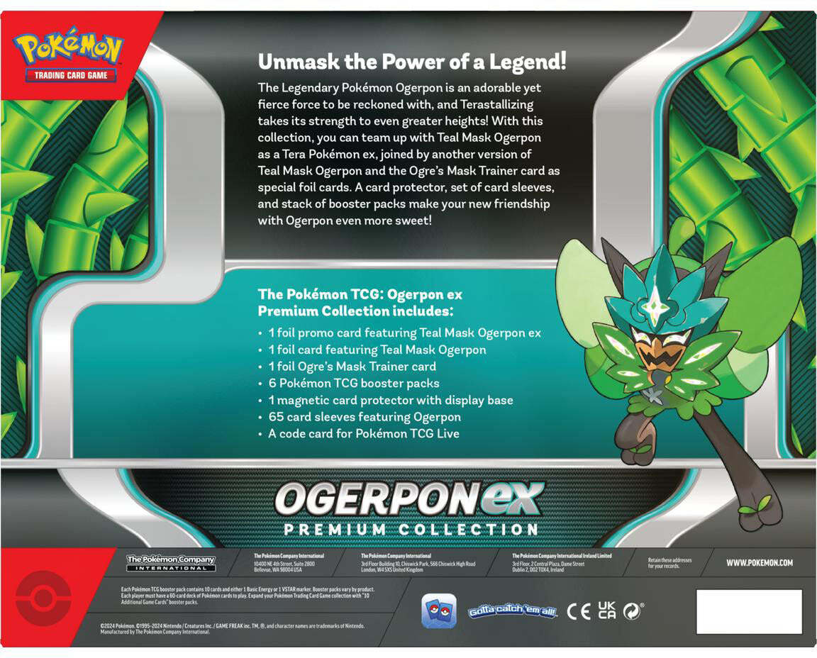 Pokémon TCG Ogerpon EX – Premium Collection Box