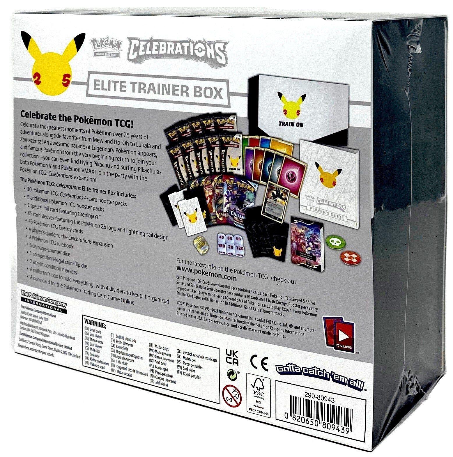 Pokémon TCG Celebrations - Elite Trainer Box (25th Anniversary)