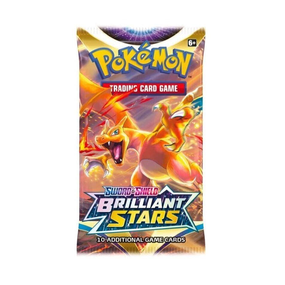 Pokemon TCG Sword & Shield - Brilliant Stars Charizard Art Booster Pack
